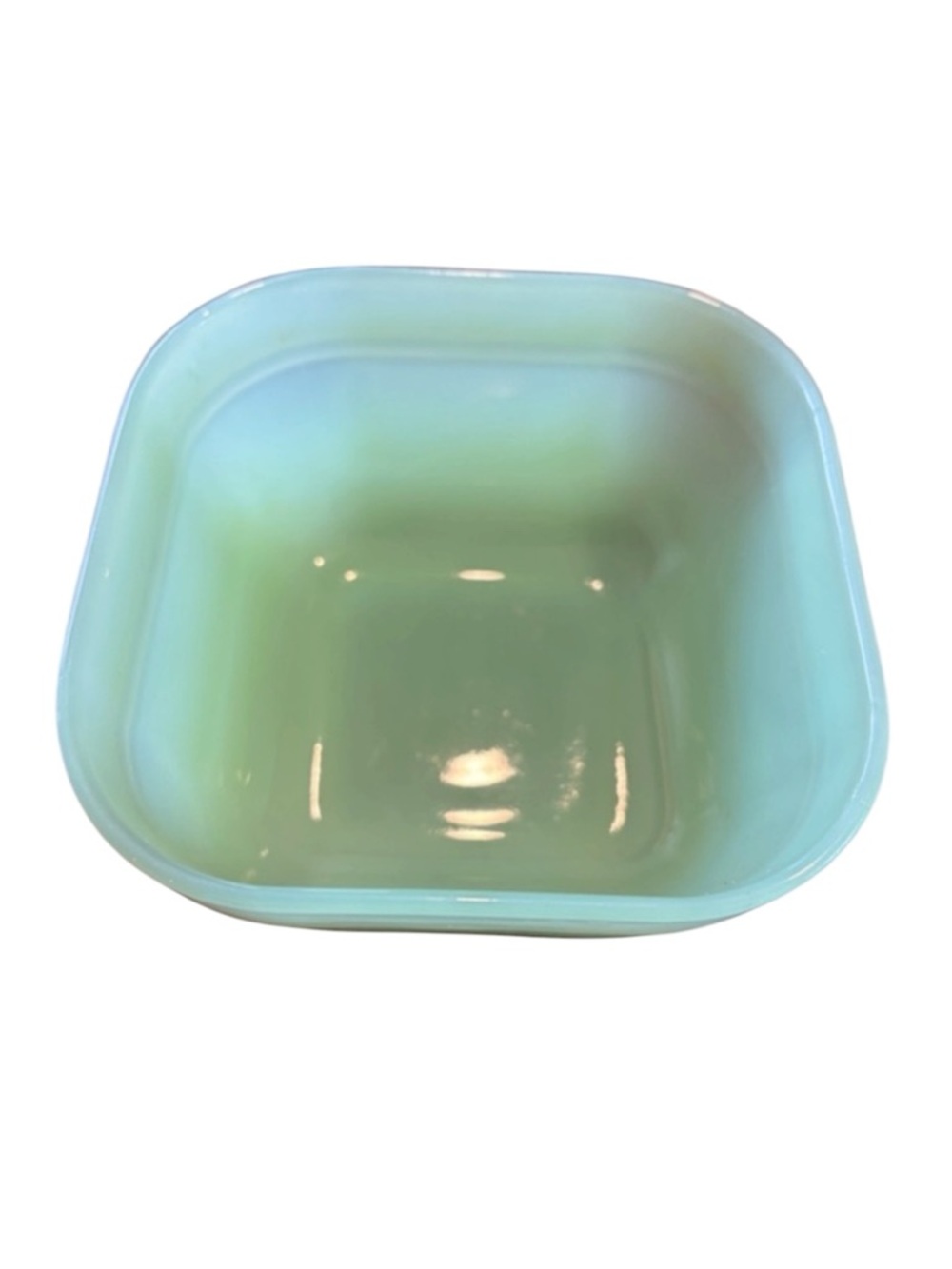 Jadite Oven Ware Dish / Container Fire King